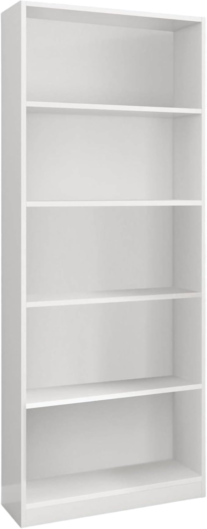 Stylus 5-Tier Bookcase – White