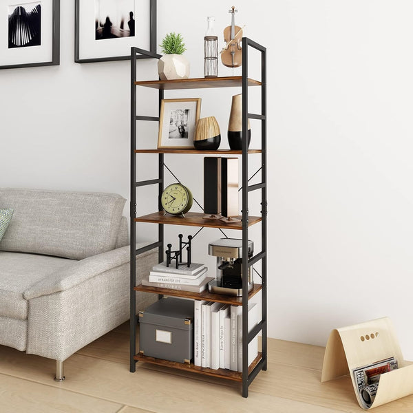 Adriene 5-Tier Bookcase