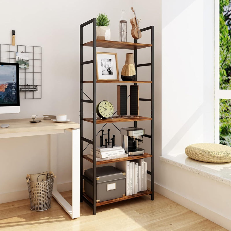 Adriene 5-Tier Bookcase