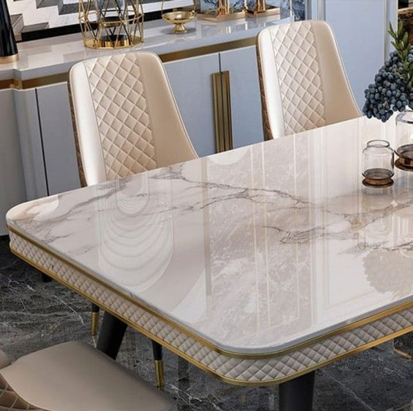 Saray Turkish Dining Table Set – 6 Chairs