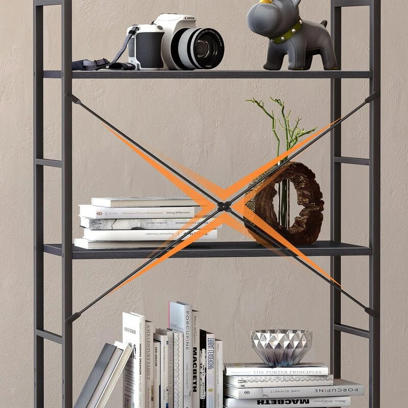 Adriene 5-Tier Bookcase