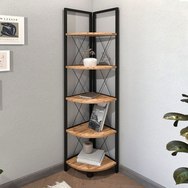 Nick 5-Tier Corner Shelf