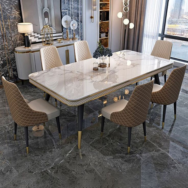 Saray Turkish Dining Table Set – 6 Chairs