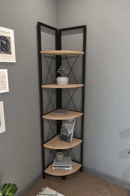 Nick 5-Tier Corner Shelf